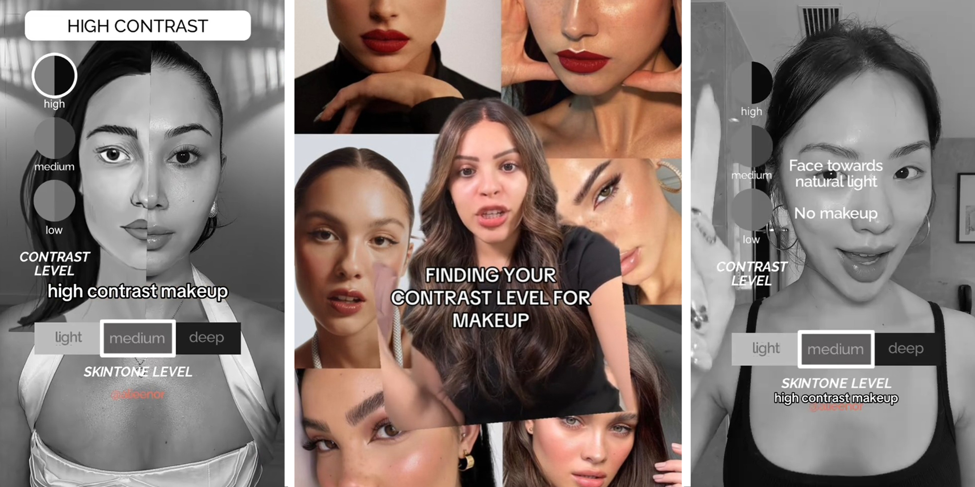 What Is The "Contrast Makeup" Theory On TikTok?