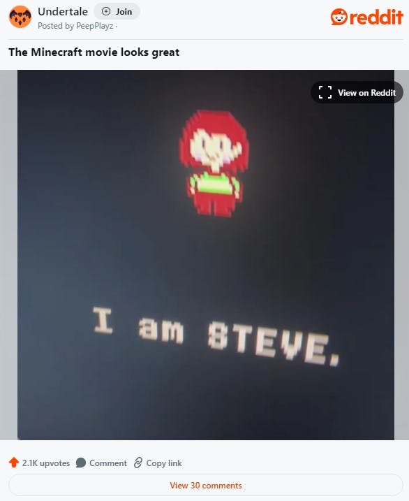 i am steve undertale meme