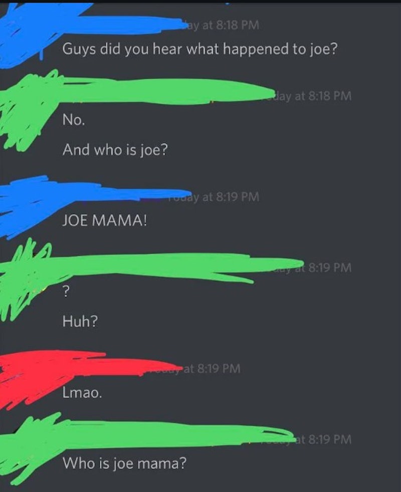 'Don't Ask Who Joe Is' AKA 'Joe Mama' Memes And Jokes