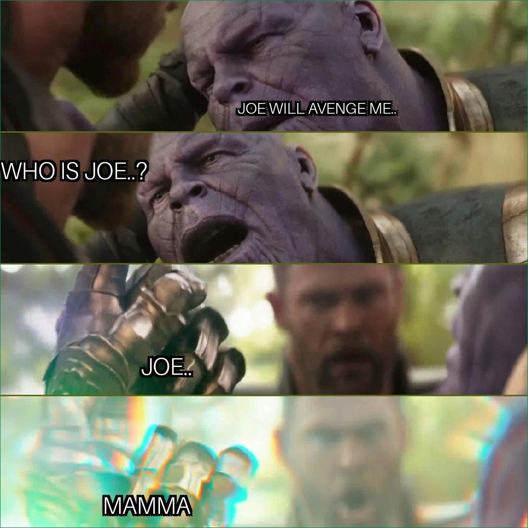 avengers joe mama joke