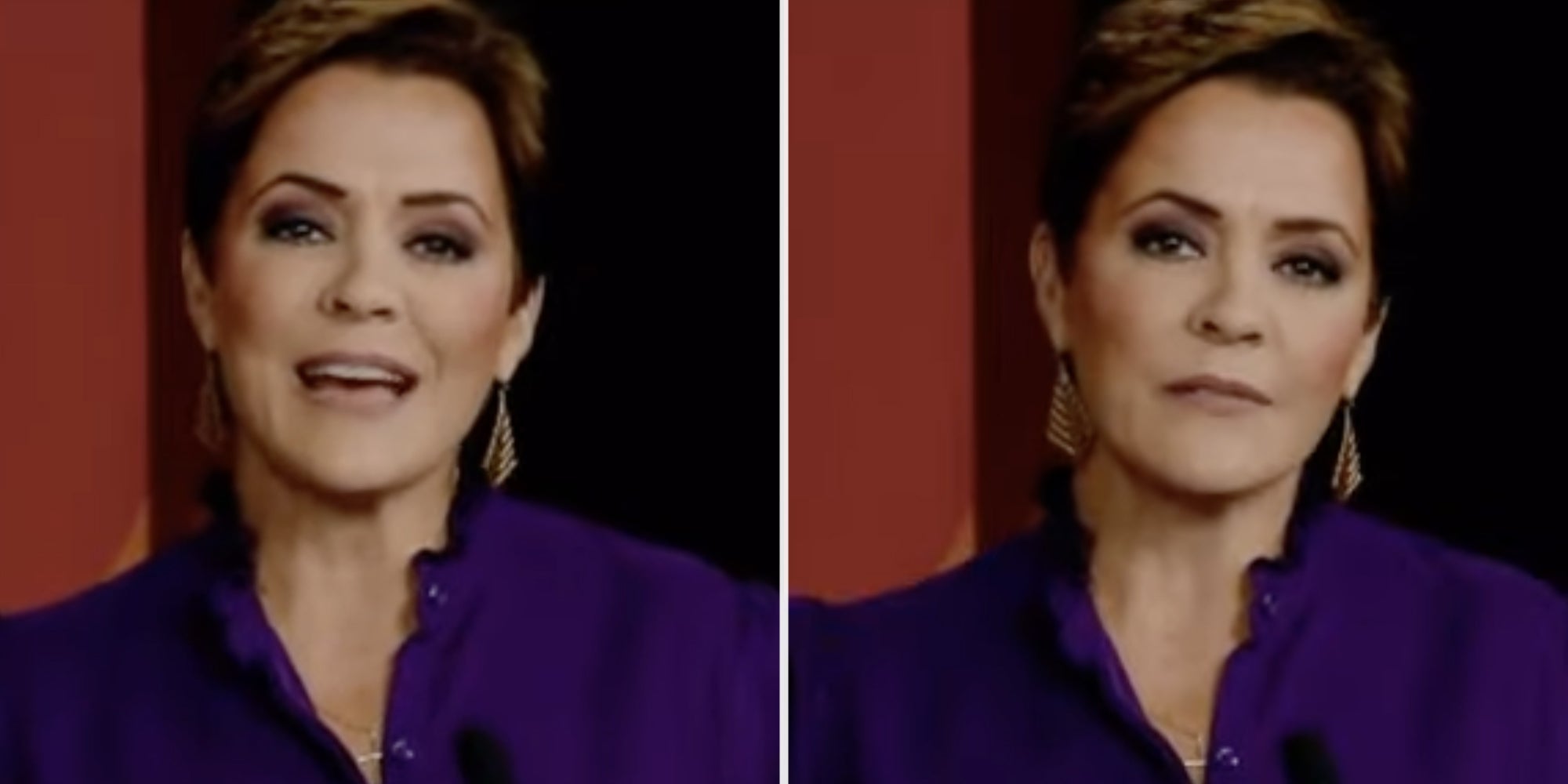 Two split of Kari Lake