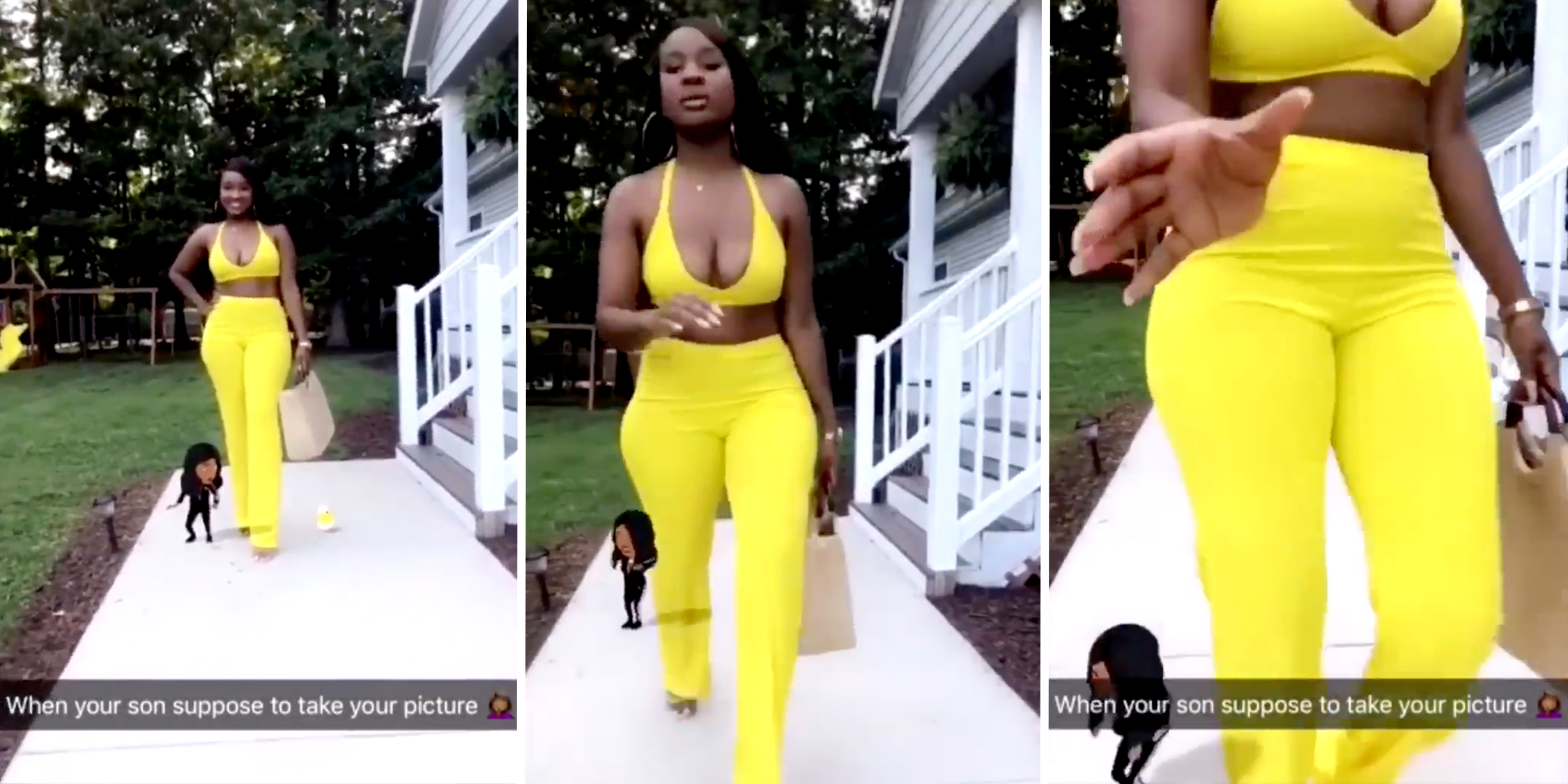 mama a girl behind you