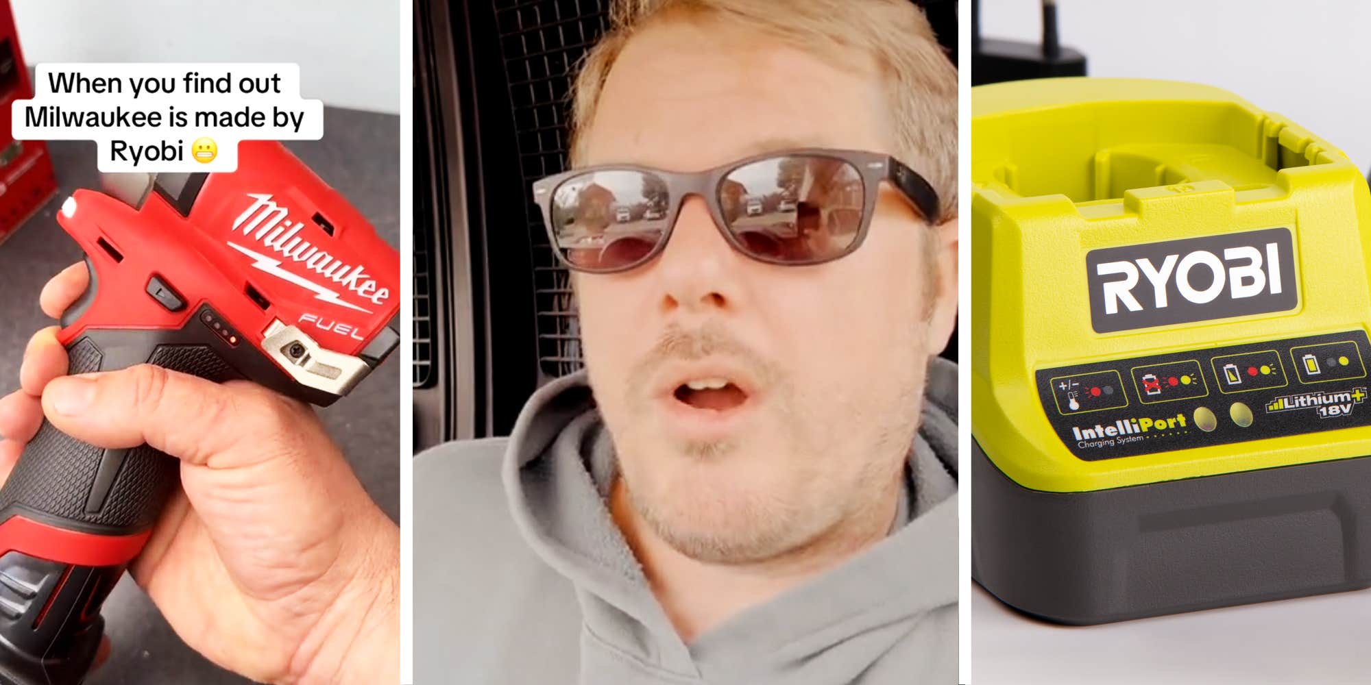Ryobi vs. Milwaukee? This Man Just Found Out Who Makes Both