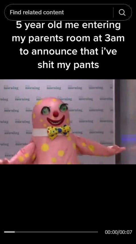 telling mom i shit my pants