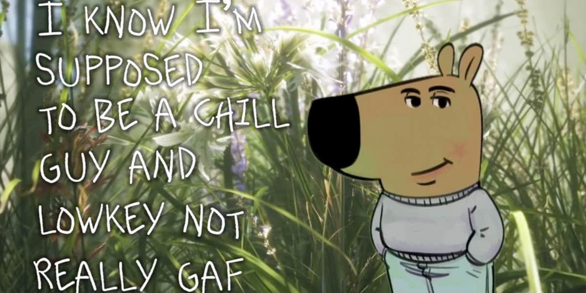 Explaining The My New Character (He's Just A Chill Guy) Meme