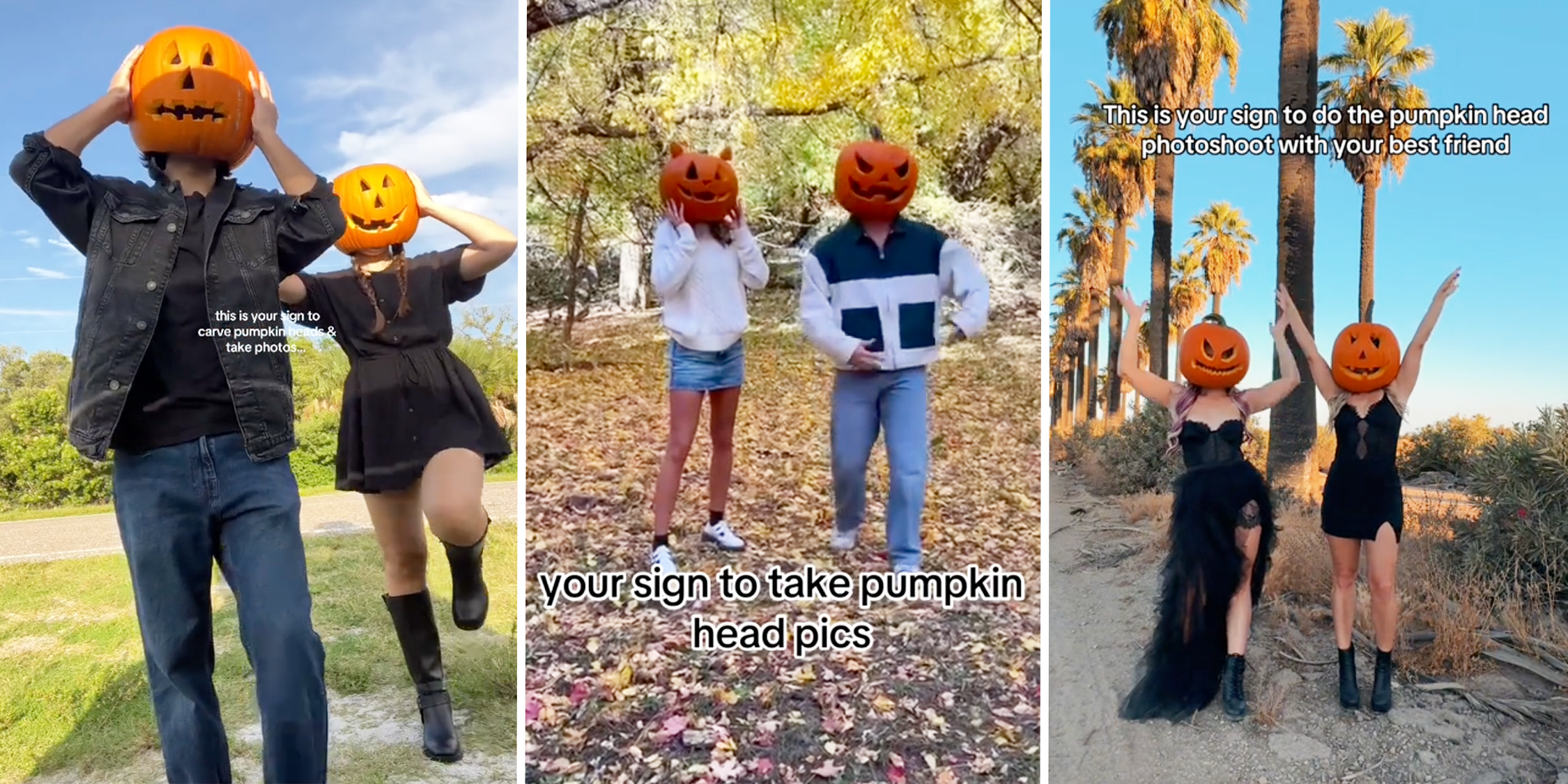 pumpkin head photoshoot trend