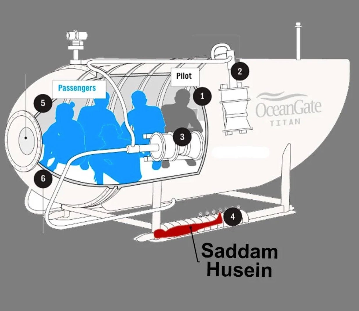 saddam hussein hiding place meme