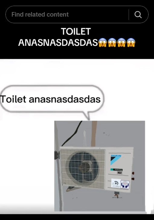 toilettes ananas nasdas ac unit