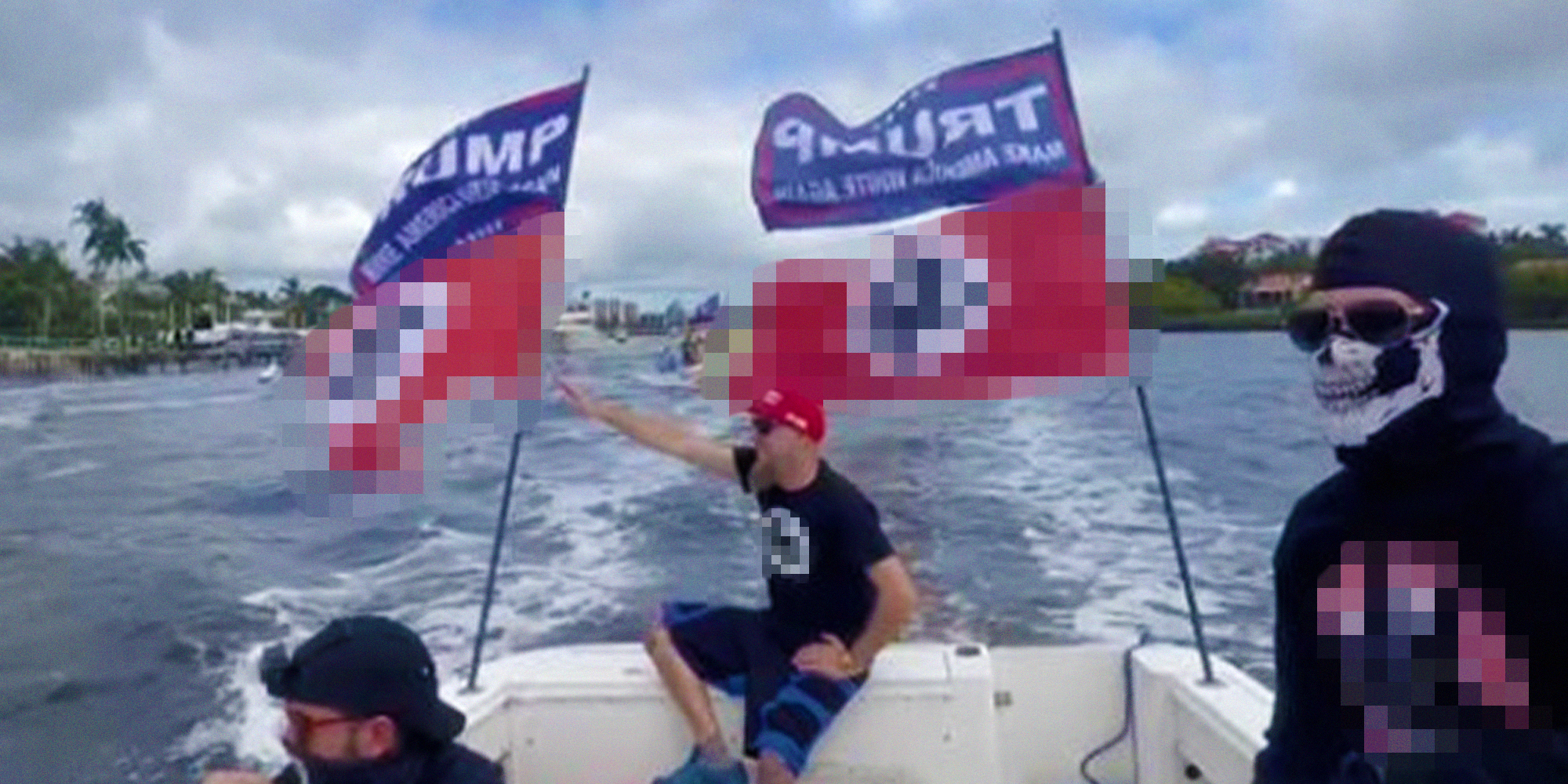 Right-Wingers Say Nazis At Trump Boat Parade Are Leftists