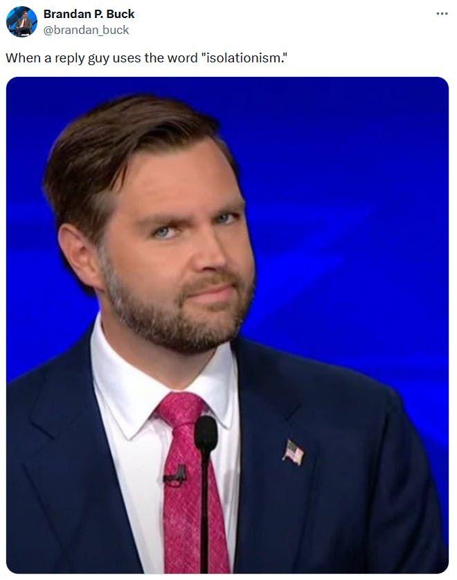 JD Vance Looking At The Camera Is A 4th Wall Meme