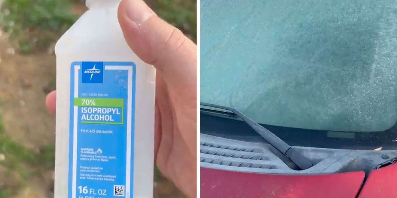 Does This Rubbing Alcohol Hack for Your Car's Windshield Work?