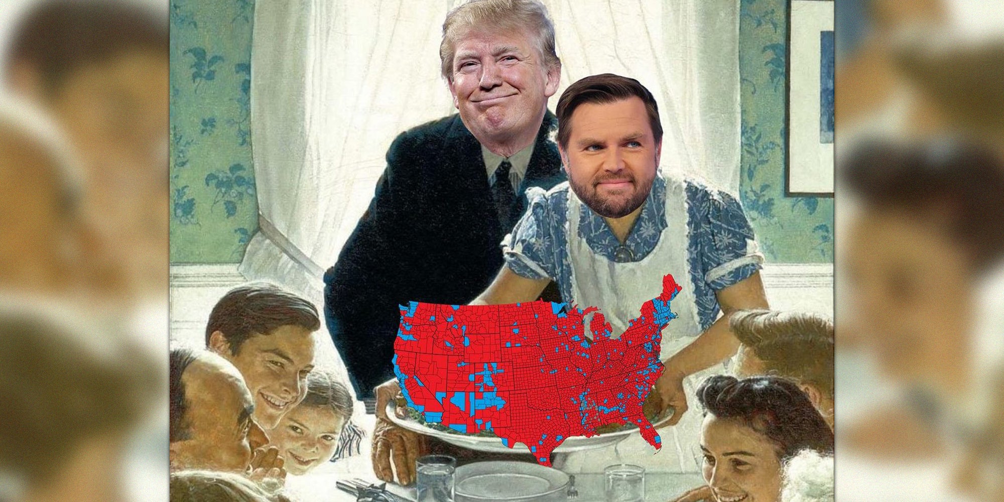 jd vance thanksgiving meme