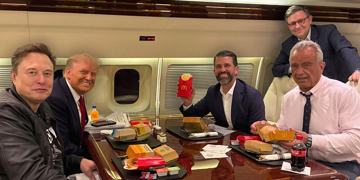 RFK s Expression Eating McDonald s With Trump Gets Memed Rfk s expression eating mcdonald s with trump gets memed