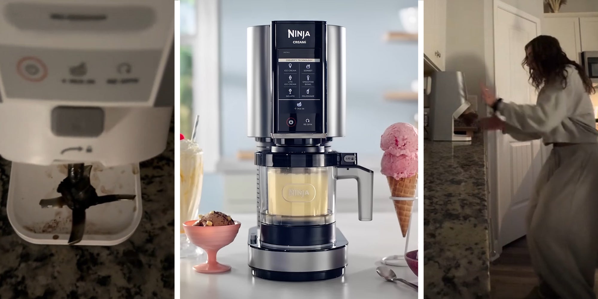 Ninja Creami smoking appliance emergency response