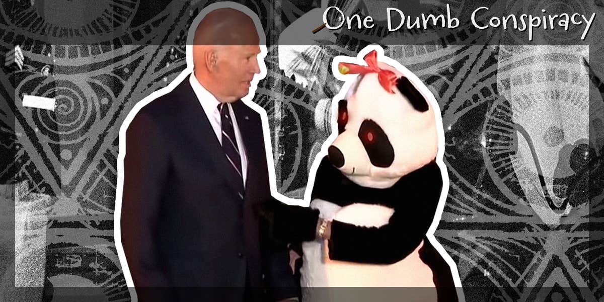 Jill Biden’s panda costume sends QAnon crowd into Halloween fervor