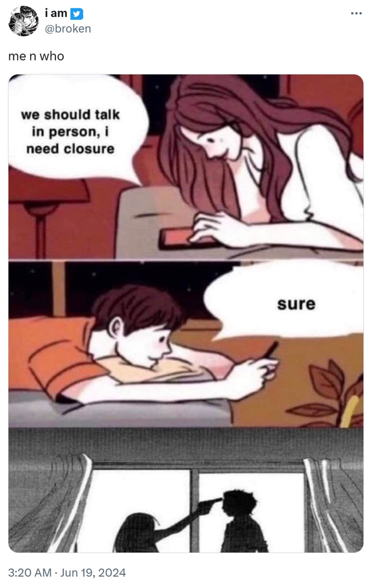 Couple Texting In Bed Meme Bad Ending Really Good Couple Texting In Bed Memes
