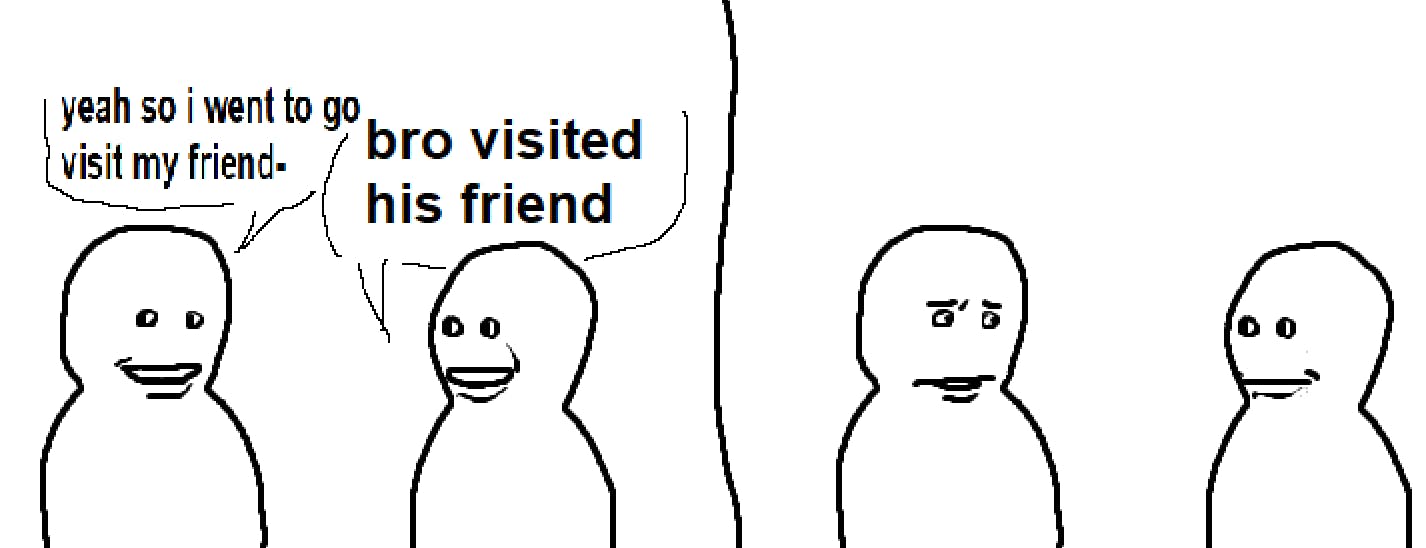 Bro Visited His Friend original comic.