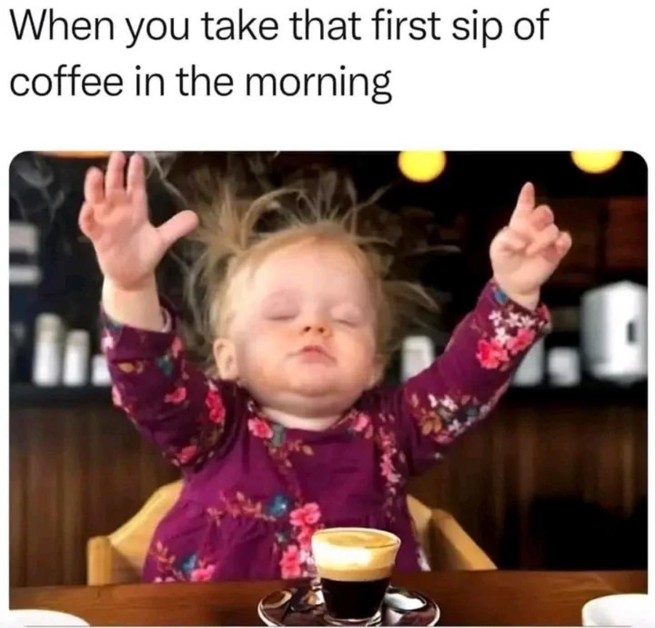 Coffee meme.