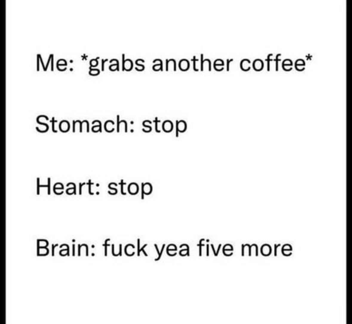 Coffee meme.