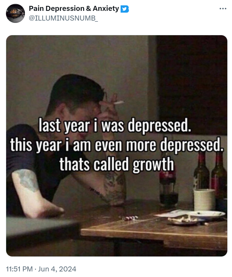 Depression meme.