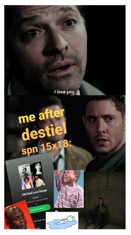 destiel meme