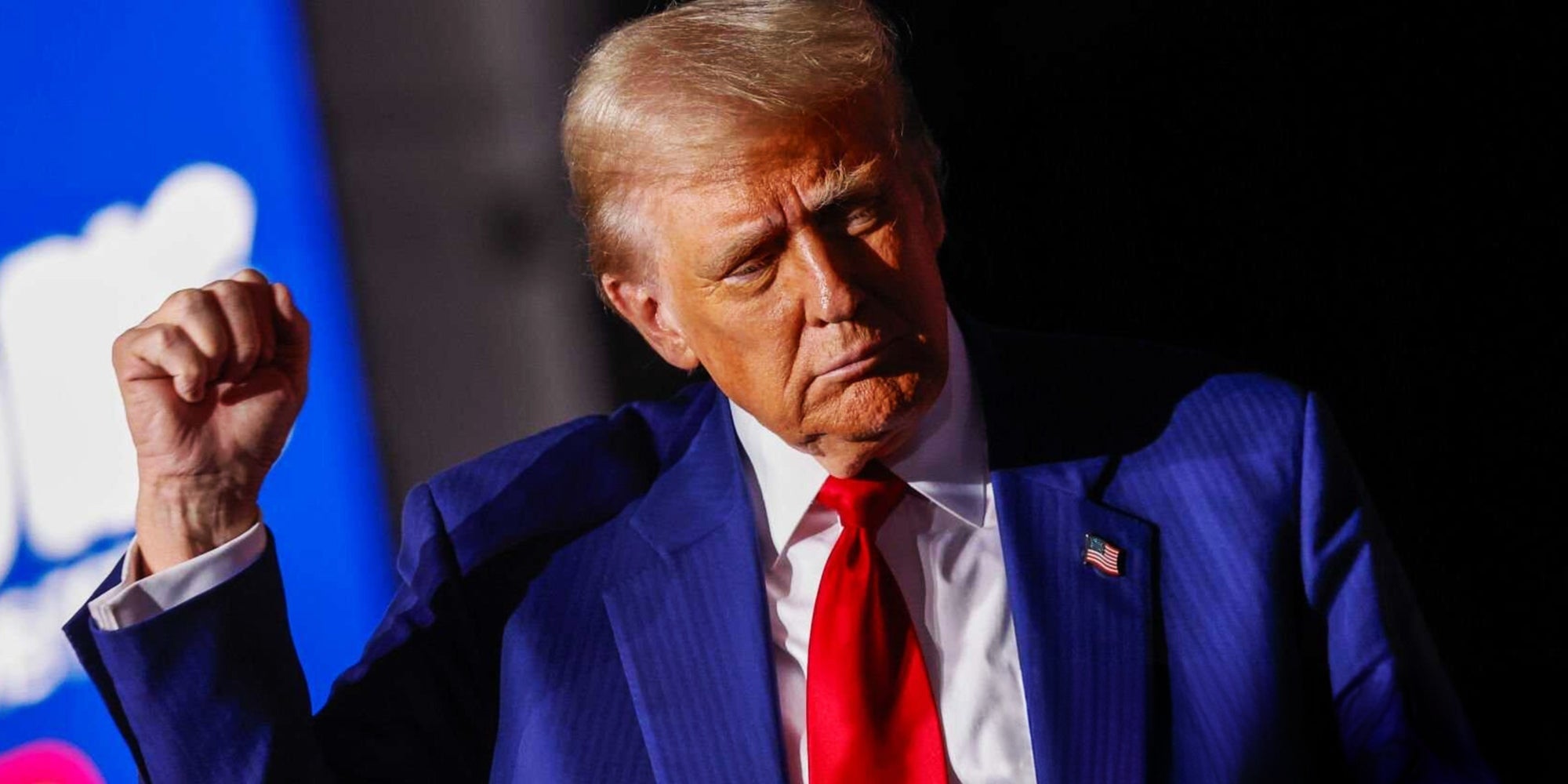 Donald Trump dancing