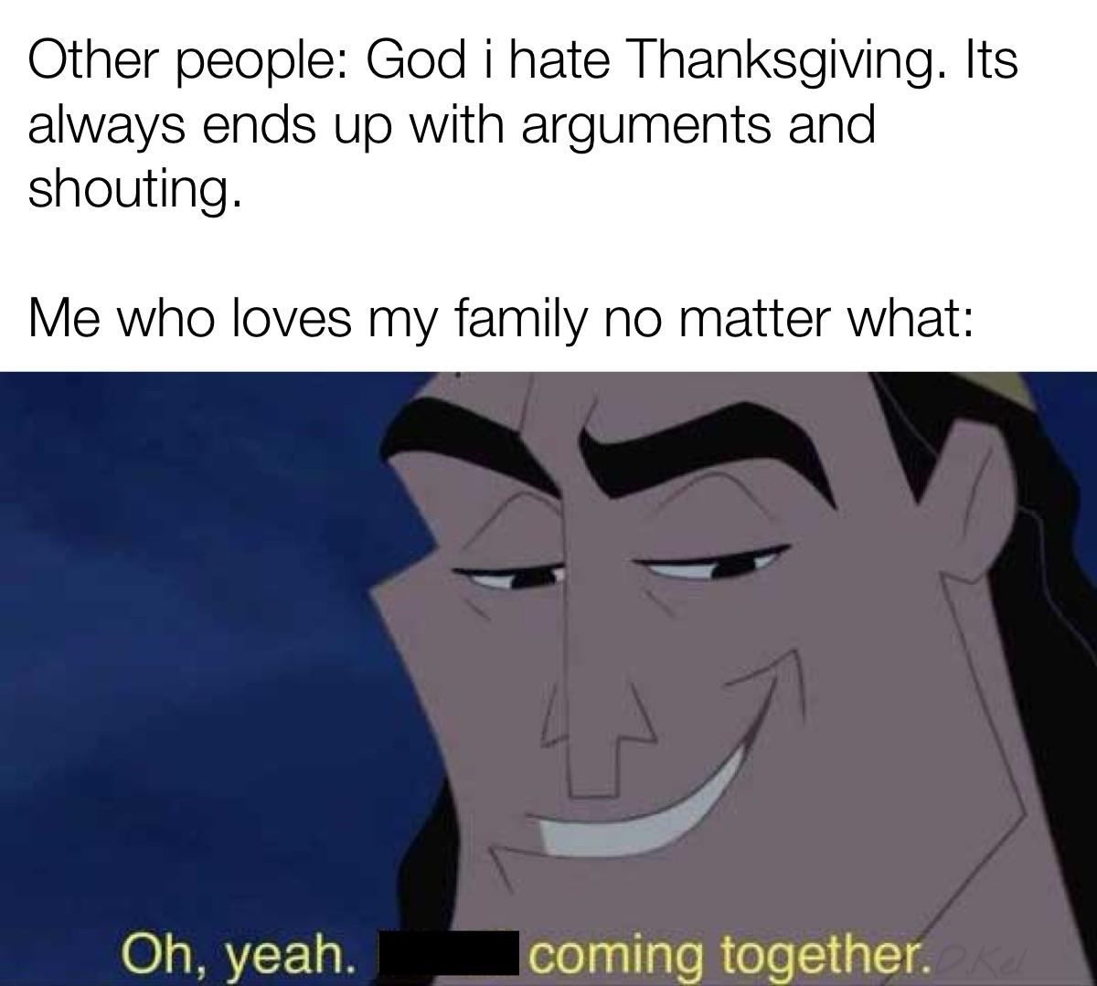 Funny Thanksgiving meme