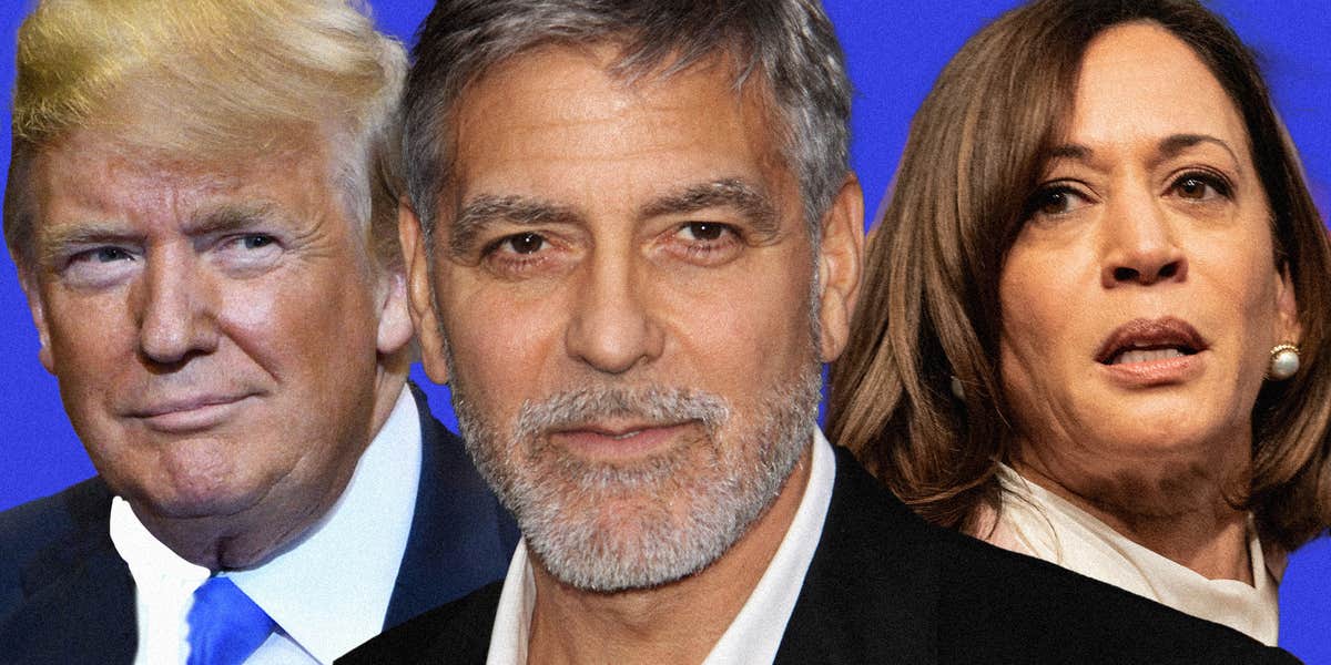 Why is Harris’ loss getting pinned on George Clooney?