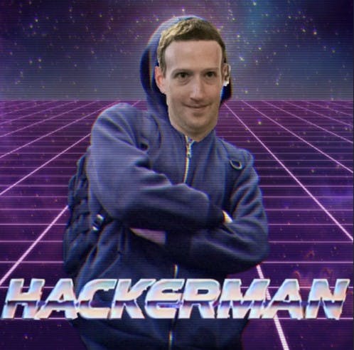 zuckerberg hackerman meme