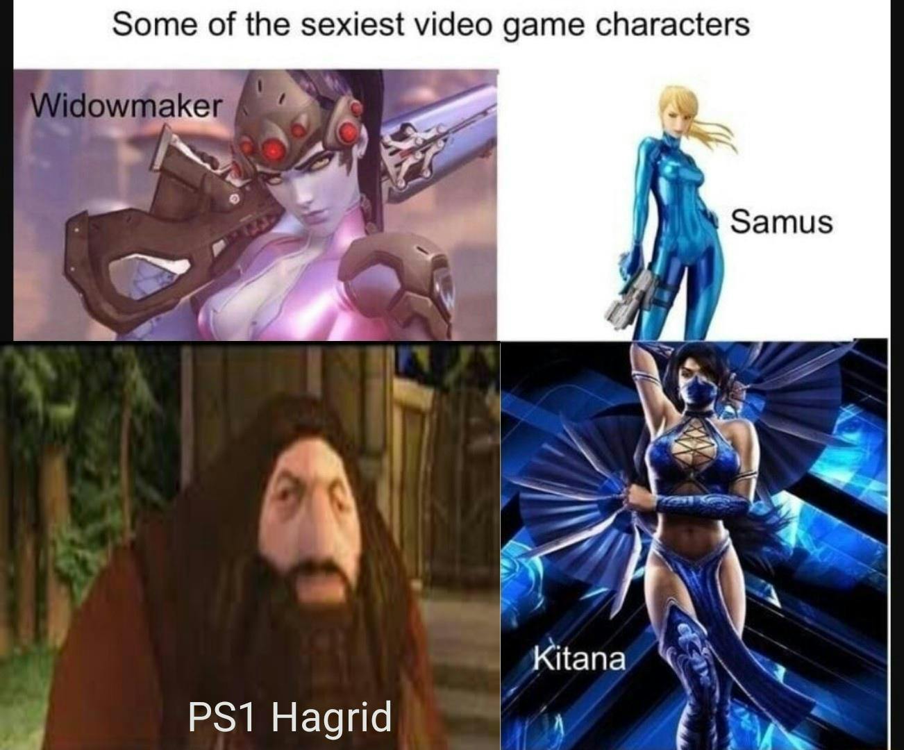 ps1 hagrid sexy video game character list