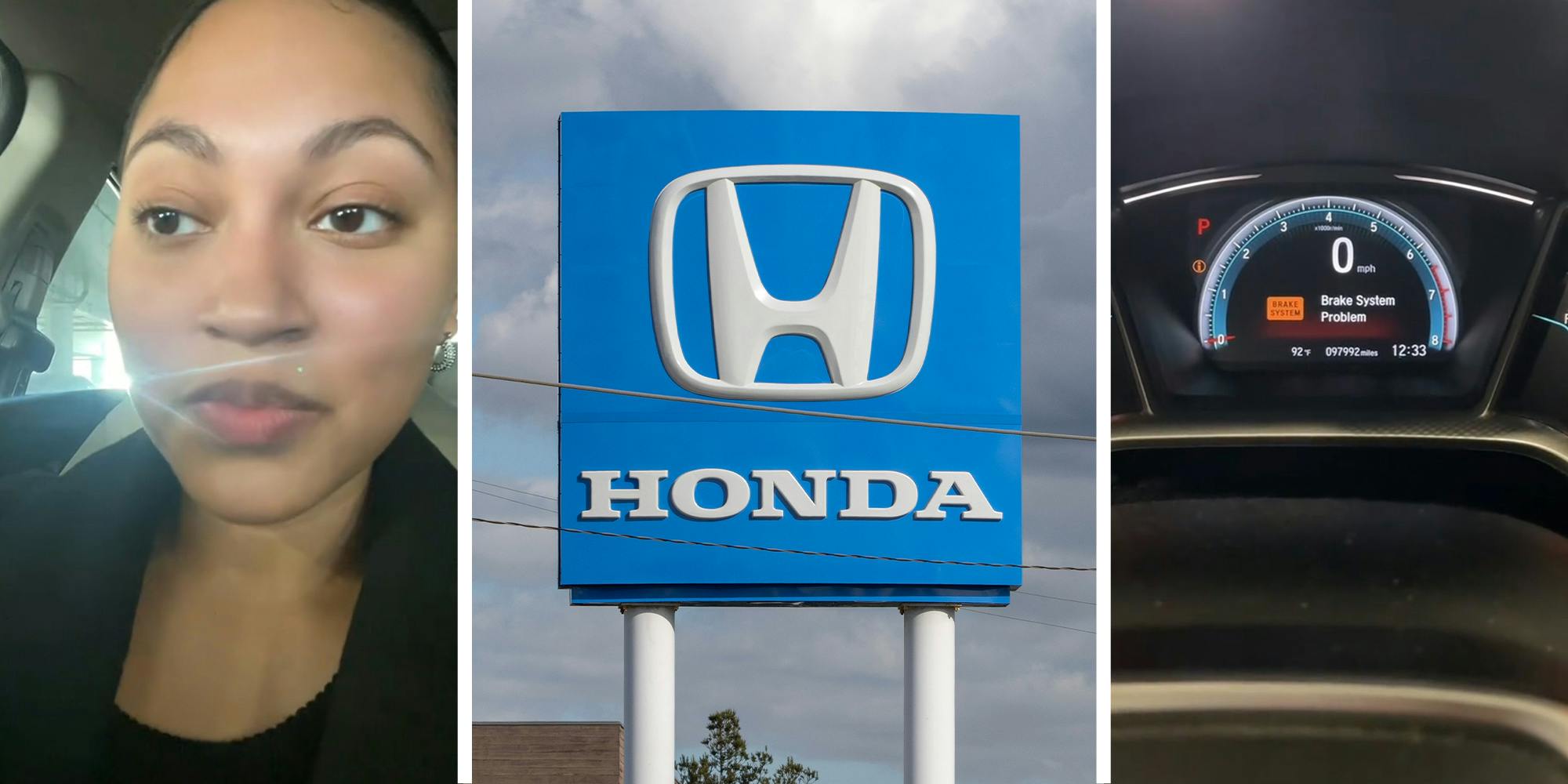 Why Is This Woman’s Honda Civic Lighting up With Errors?