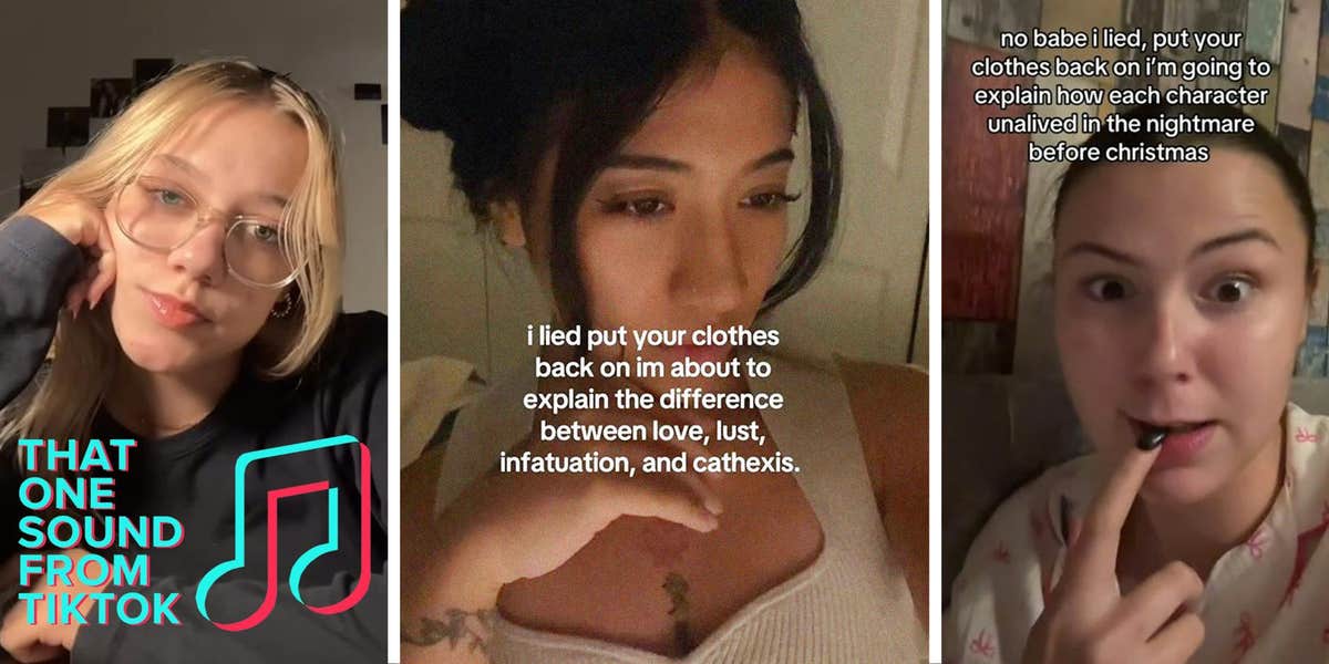 ‘I lied put your clothes back on’: TikTok enters its ‘info dump’ era