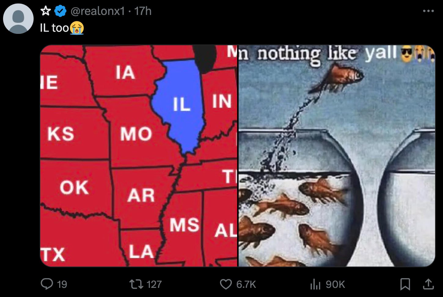 im nothing like yall meme illinois