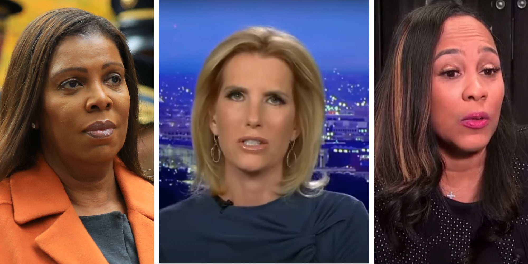 3 panel image showing the main subjects.