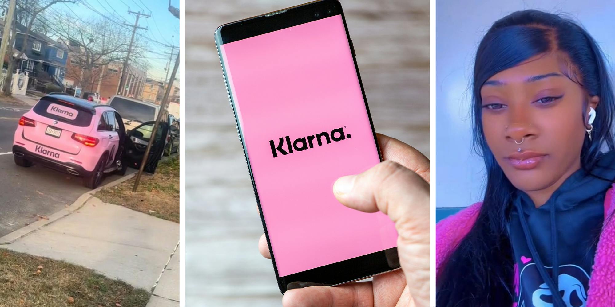 ‘Klarna out here collecting y’all payments’: Woman spots Klarna car. Are they making house visits now?