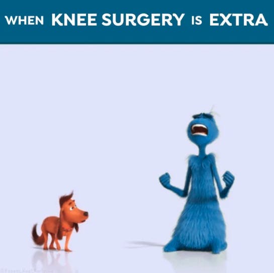 knee surgery meme