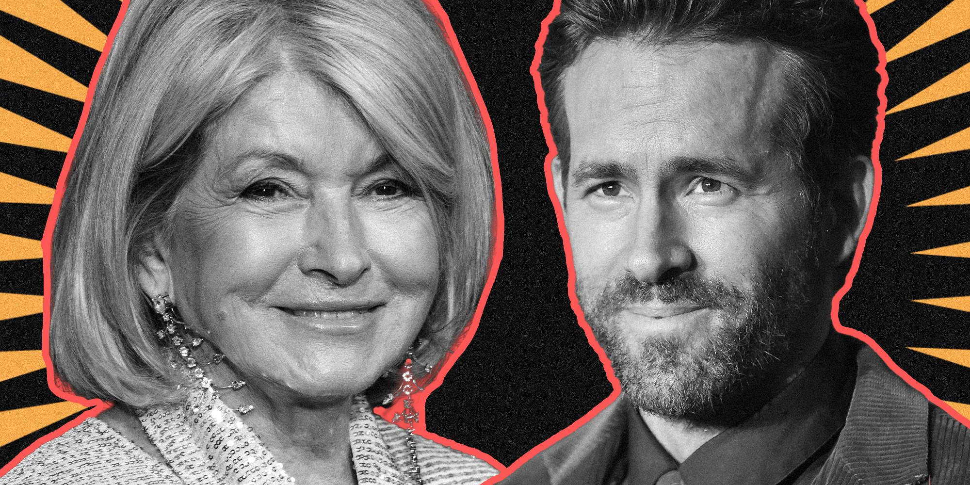 Ryan Reynolds Responds To Martha Stewart Diss On X