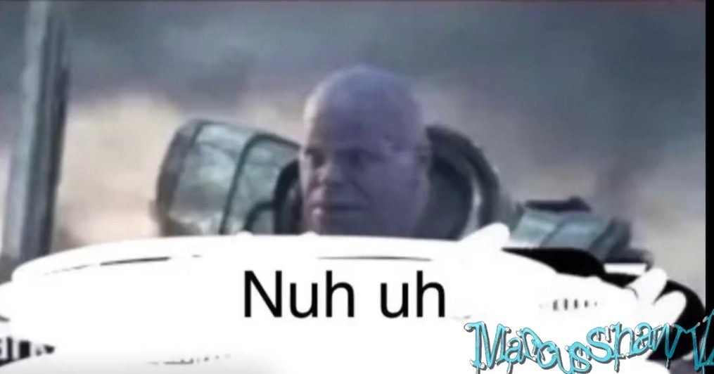 thanos nuh uh