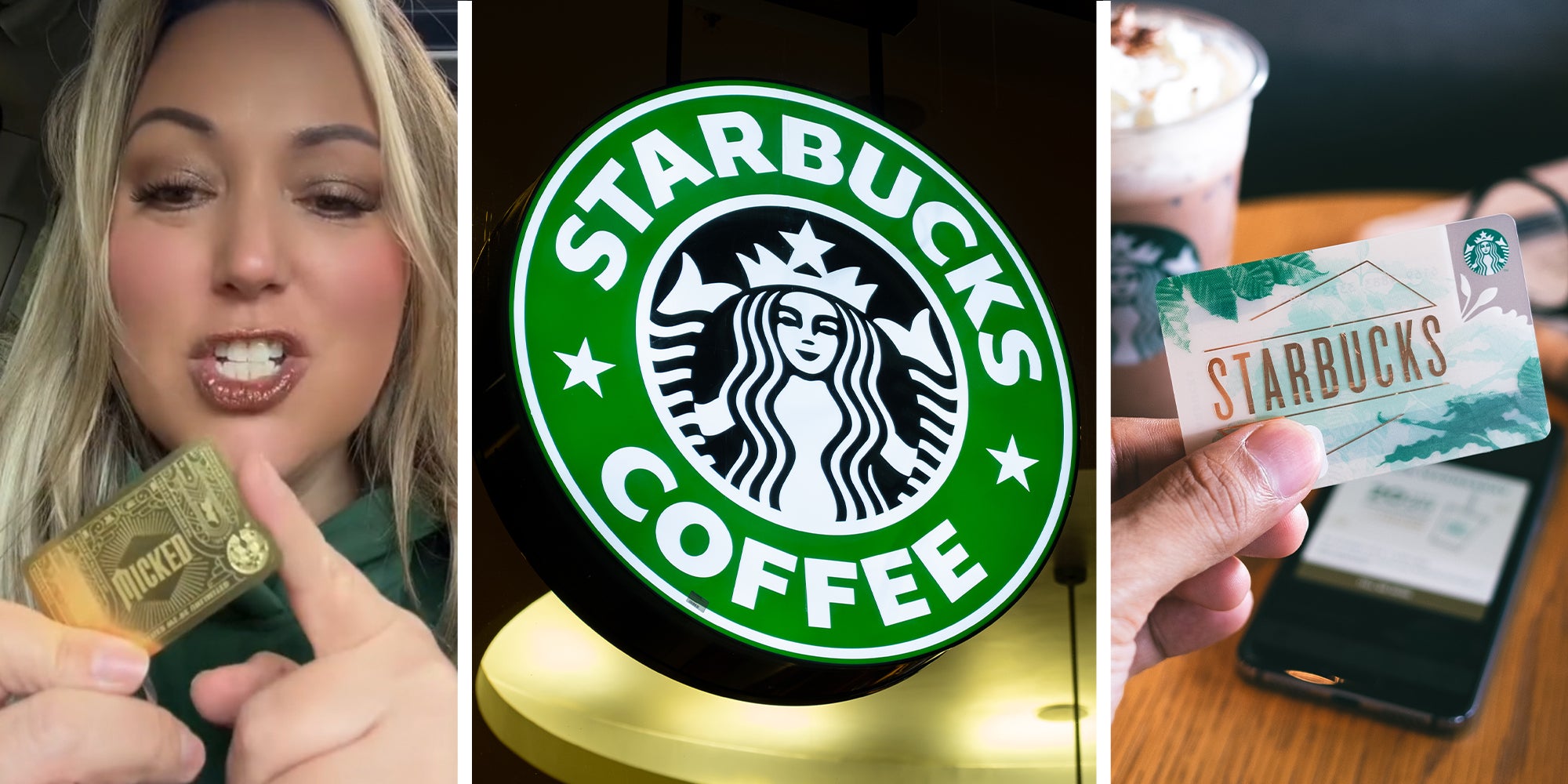 Starbucks Wicked コラボ 希少 ゴールドチェーンカード Brand new Wicked/Starbucks collab! 🔥🔥🔥 These limited