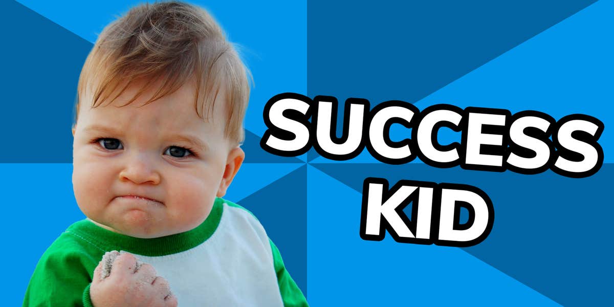 Meme History: Success Kid