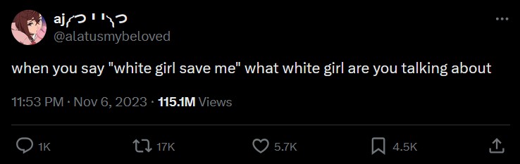 How The 'White Girl Save Me' Meme Became Stan Twitter's Rally Cry