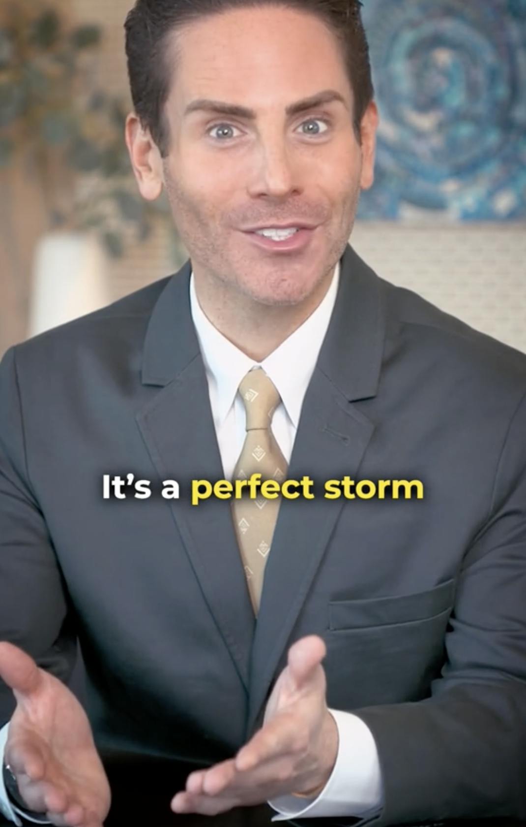 TikTok Screenshot 'it's a perfect storm'