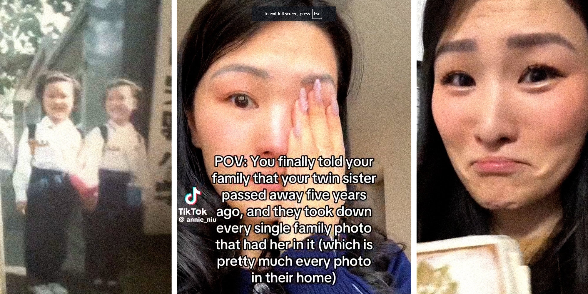 TikToker Pretends To Be Dead Twin To Spare Grandma Heartbreak(02)