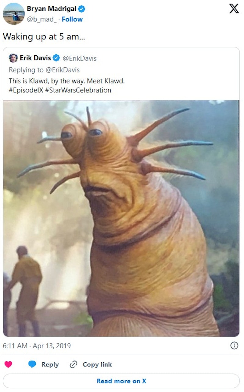 What Is The Live Slug Reaction Meme From 'Star Wars'?