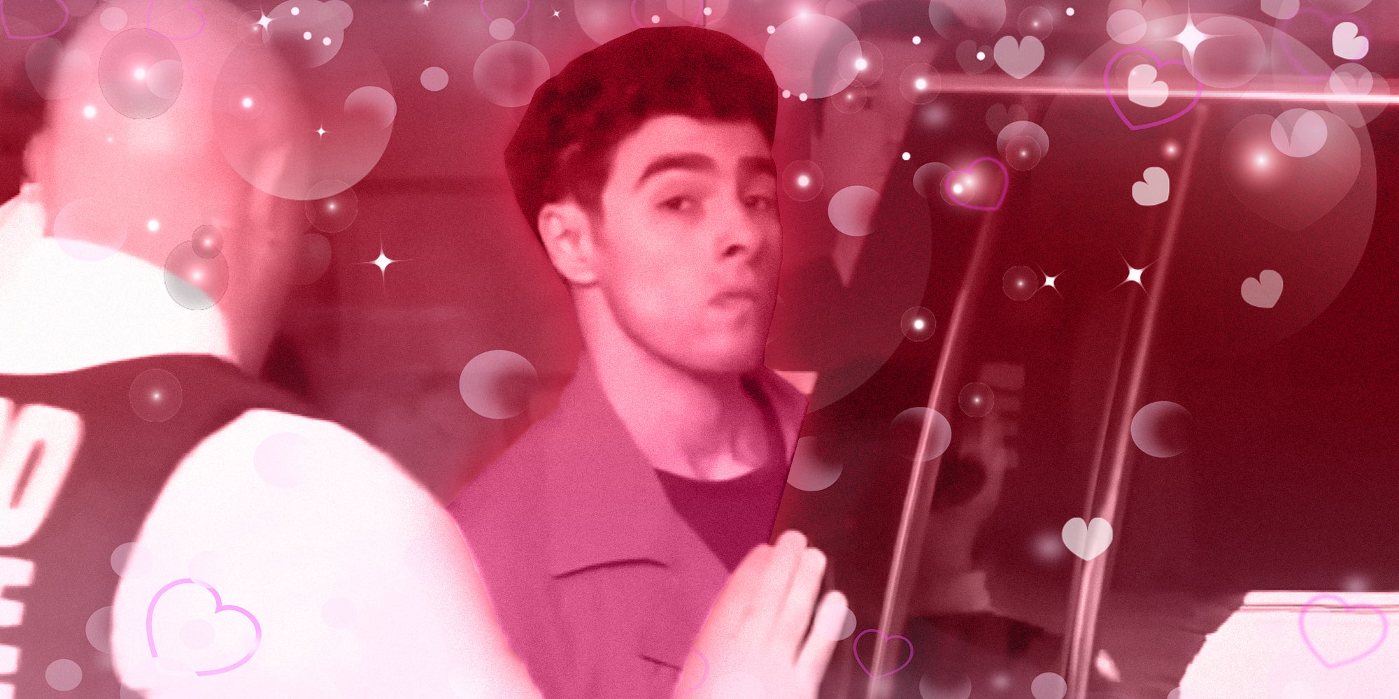 Luigi Mangione in Pink