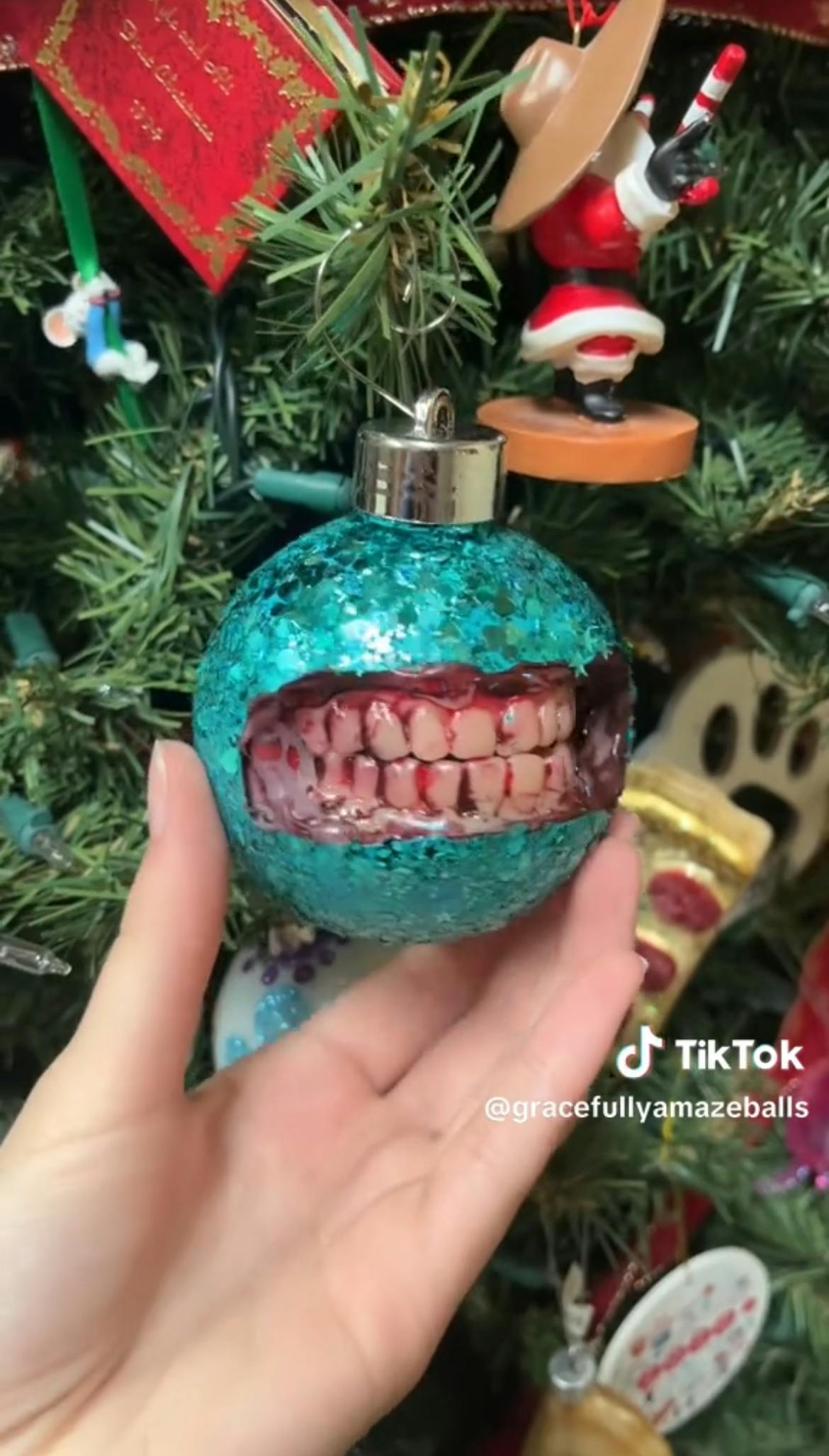 Teeth ornament