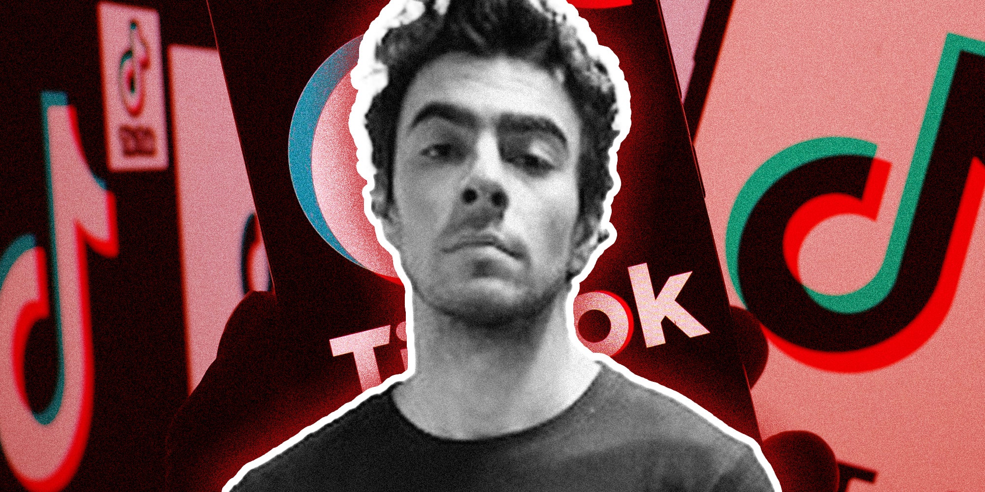 Luigi Mangione over tiktok graphics