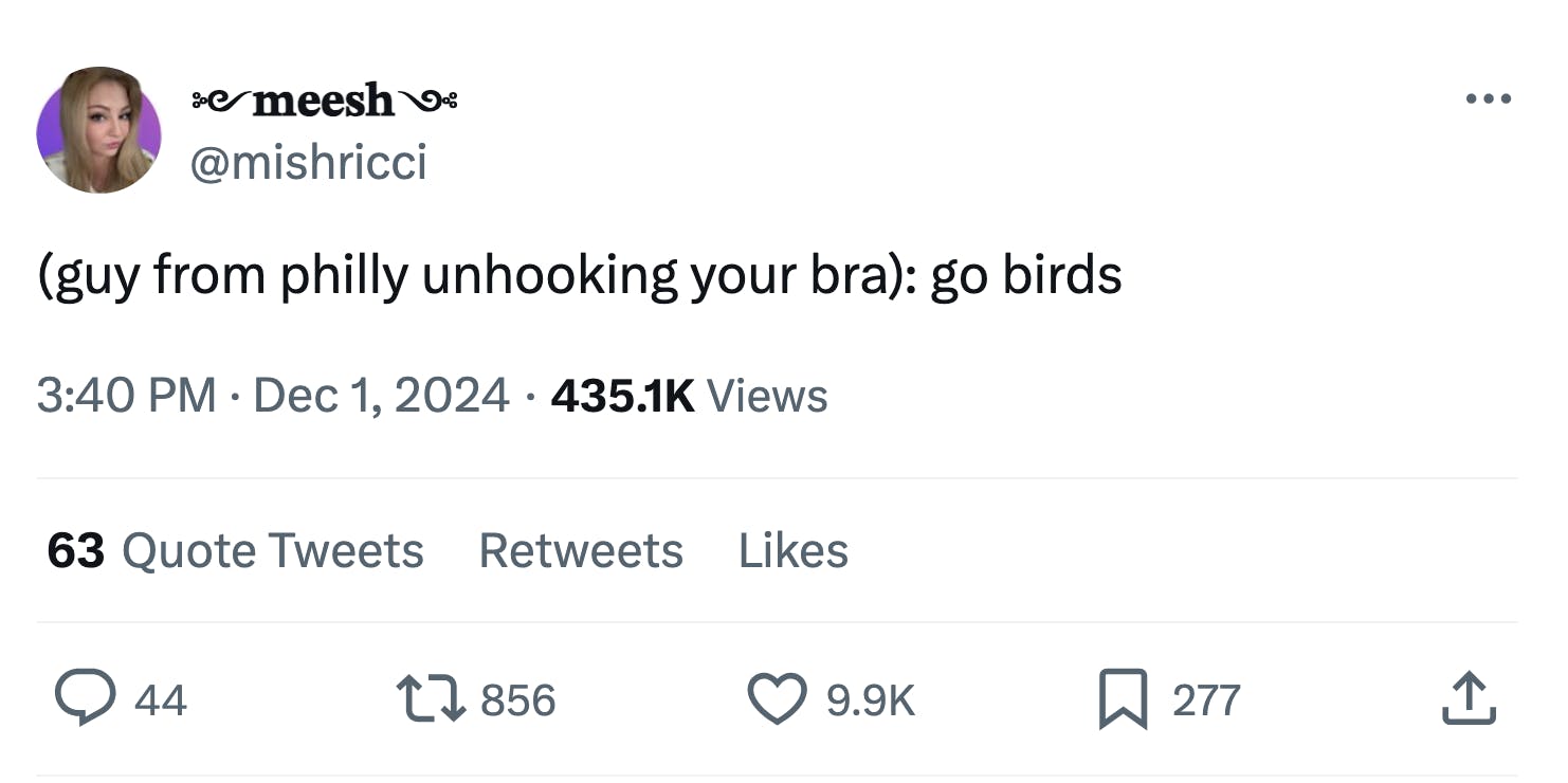 Unhooking your bra meme