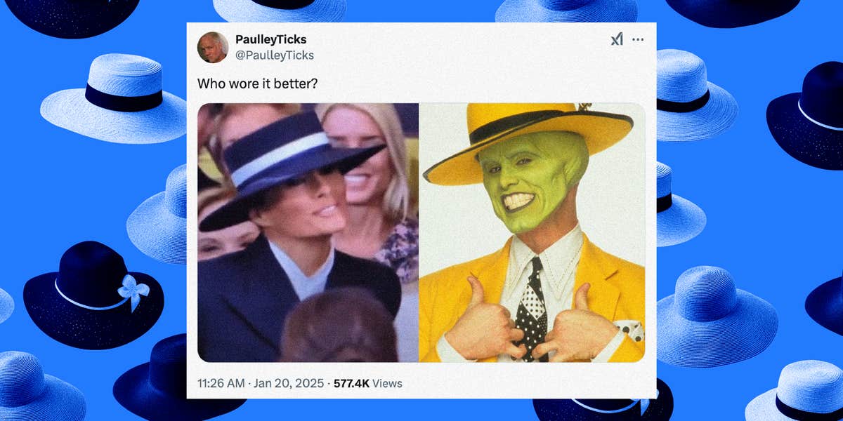 28 Of The Funniest Melania Hat Memes From Trump's Inauguration