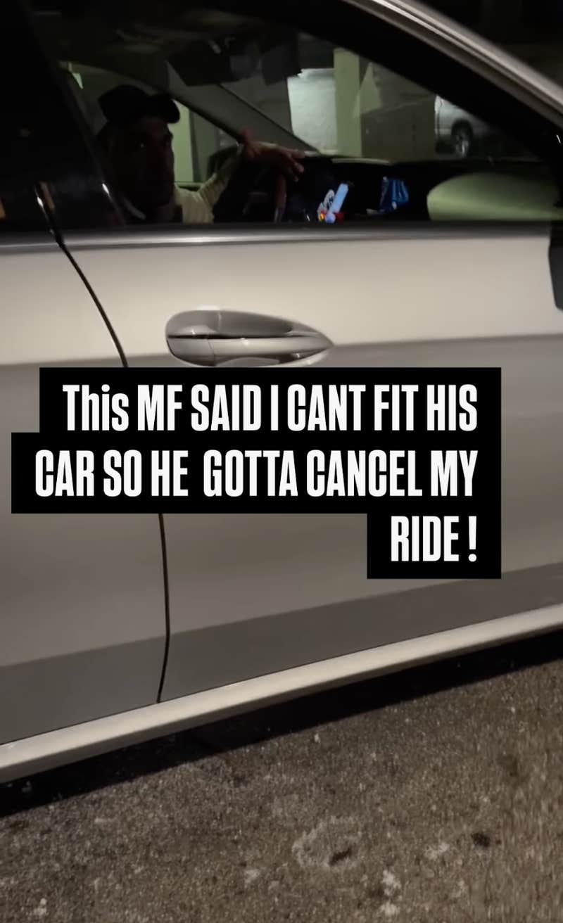 ‘I can fit in this car’: Rapper Dank Demoss sues Lyft after being